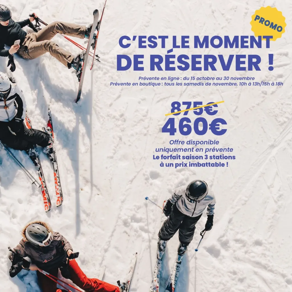 Forfait de esquí de temporada Haute-Garonne Montagne