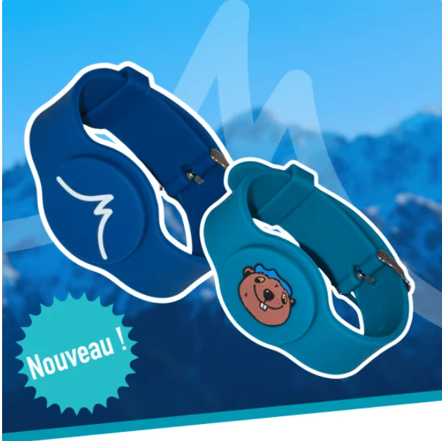 L - Support Forfait (Bracelet NFC) Adulte